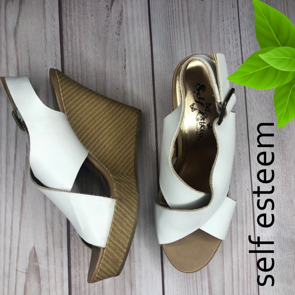 Self Esteem Size 6 Wedge Shoes